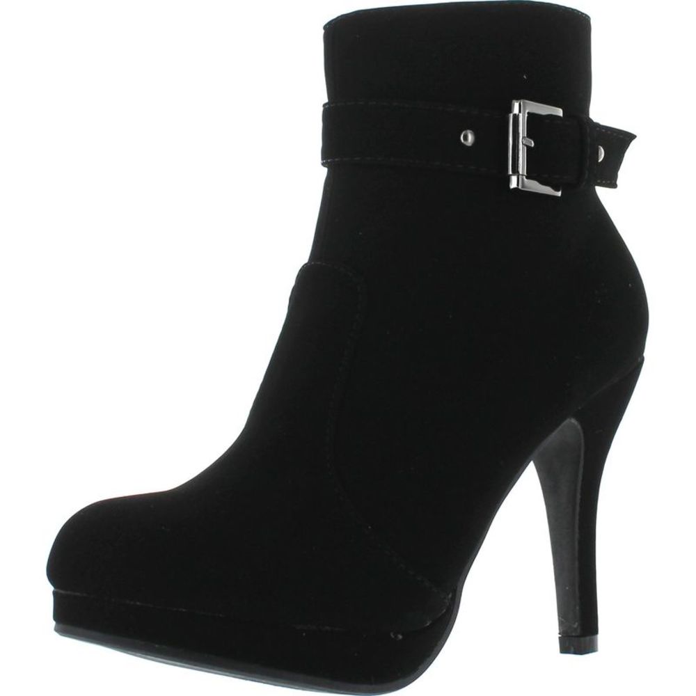 Top Moda GEORGE-15 Black Womens boots 10 NEW
